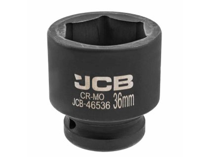 JCB Rázová hlavica 3/4" 36mm 6-hranná Cr-Mo NÁSTRČNÝ kľúč