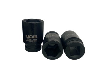 JCB HLBOKÁ ÚDEROVÁ hlavica 1" 38mm 6-hranná Cr-Mo NÁSTRČNÝ KĽÚČ