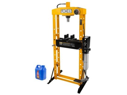 JCB Podlahový HYDRAULICKÝ lis DIELENSKÝ 20T s NOŽNÝM PEDÁLOM +MANOMETER