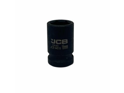 JCB Rázový nástrčný kľúč 1/2" 16mm 6-uhlový Cr-Mo NÁSTAVEC