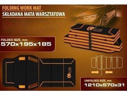 skladana mata warsztatowa 1210x570x31mm