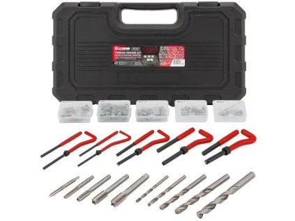 FORCEKRAFT Sada na OPRAVU závitov ZÁVITNÍKY 131 KUSOV