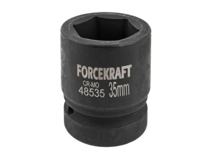 FORCEKRAFT Rázový nástrčný kľúč 1" 35mm 6-hranný