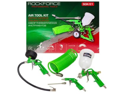 pneumatic kit for compressor 5in1 compressor pneumatic tools 5 el