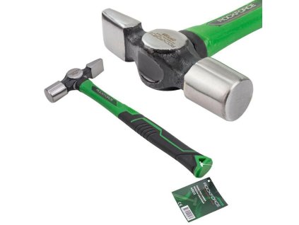 ROCKFORCE Kováčske kladivo stavebné ERGONOMICKÉ na vyrovnávanie PLECHOV 400g