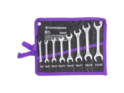 zestaw kluczy plaskich 8el 6 22mm