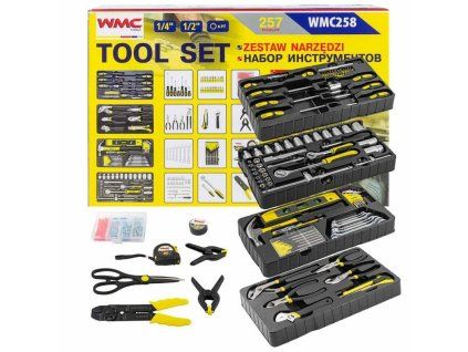 WMC Tools sada naradia 257 dielov FS-58823
