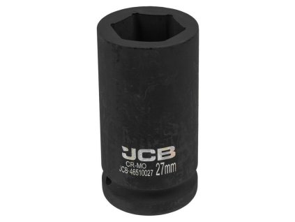 JCB RÁZOVÝ hlavica HLBOKÝ 3/4" Cr-Mo 6-hranná 27mm