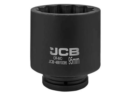 JCB HLBOKÁ ÚDEROVÁ hlavica 1" 95mm 12-hranová Cr-Mo NÁSTAVEC