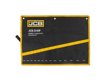 JCB Kryt na kľúče 14 VRECIEK organizér LÁTKOVÝ 10-32 mm