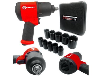 Rázový pneumatický kľúč twin hammer 720Nm 1/2'' hlavice