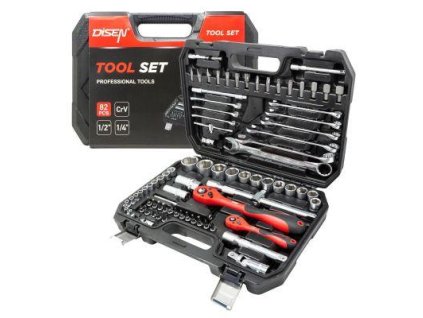 set of spanners sockets bits 1%252F2 1%252F4 82 el