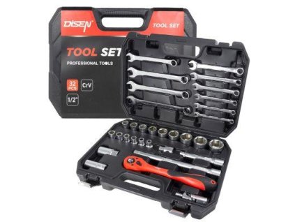 tool set spanners sockets cr v 1%252F2 32 el