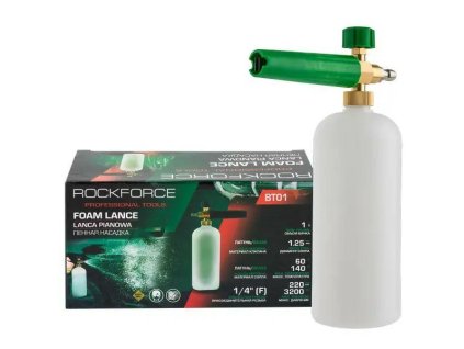 ROCKFORCE Penová tryska 1L na vysokotlakovú umývačku 220 BAR 1/4" F