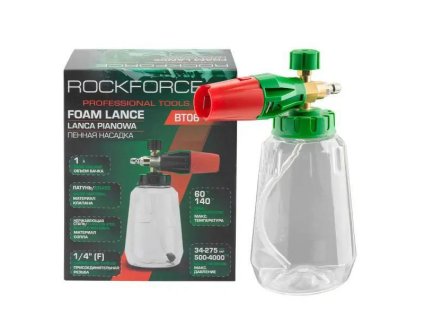ROCKFORCE Penová tryska 1L na vysokotlakovú umývačku 275 BAR 1/4" F