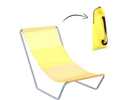 ZÁHRADNÉ LEŽADLO 98 x 50 CM ŽLTÝ *4993