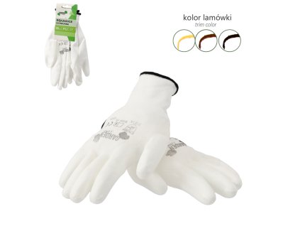 OCHRANNÉ RUKAVICE "10" PLETENÉ Z POLYESTERU POKRYTÉ POLYURETÁNOM bal=12 *1139