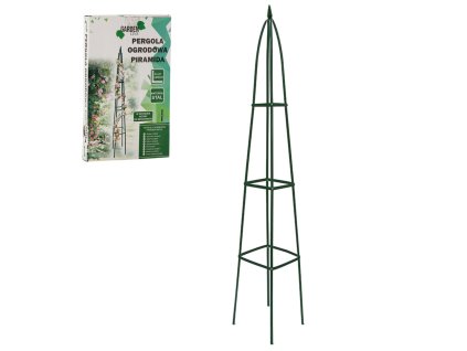 ZÁHRADNÁ PERGOLA PYRAMÍDA 31 x 31 x 200 CM (+ KOTVY) *0293