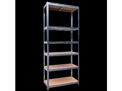 6-ÚROVŇOVÝ REGÁL 200 X 90 X 40 CM NOSNOSŤ POLICE: 175 KG *0650