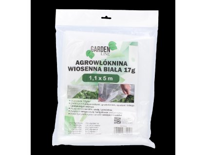 AGROTEXTÍLIA 1.1 x 5 M JARNÁ BIELA 17g *2043