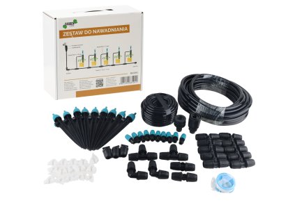 SADA NA KVAPKOVÚ ZÁVLAHU S 10KS POSTREKOVAČMI S KVAPKADLOM *5041