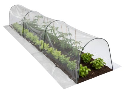 MINI ZÁHRADNÉ SKLENÍK ROZM. FÓLIE 1,5 x 4 M SKLADACIA *5417