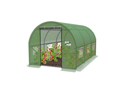 ZÁHRADNÝ FÓLIOVÝ TUNEL 3 SEGMENTOVÝ ZELENÝ 3 x 2 x 2 M VER 2 *6209