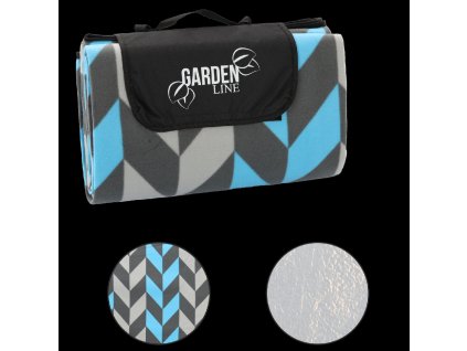 PIKNIKOVÁ DEKA 200x200 CM S IZOLÁCIOU JEDĽA *5783