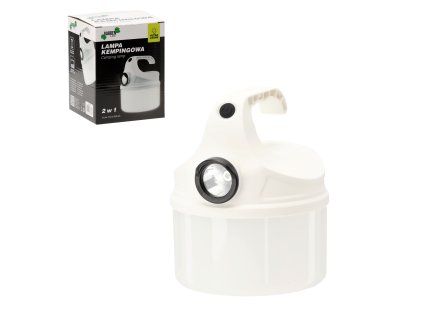 LED kempingová lampa 2v1 CH-CAM7671