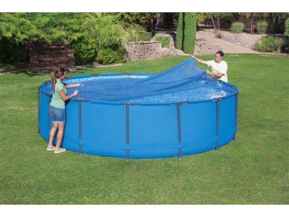 SOLÁRNY KRYT NA BAZÉN 4,62 M /4,57 M-4,88 M/ *8953 *4773