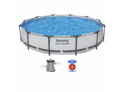 KONŠTRUKČNÝ BAZÉN 366 X 76 CM (BAZÉN, FILTRAČNÁ PUMPA) *3112 *1865