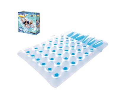 Nafukovací plážový matrac dvojitý 193 x 142 cm *0398