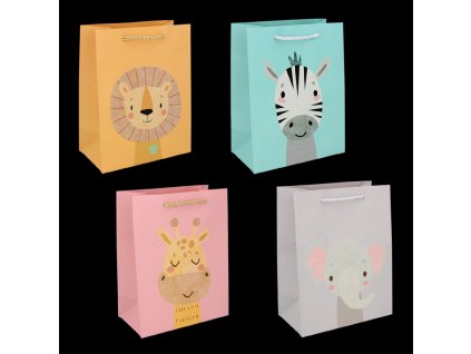 DARČEKOVÁ TAŠKA "ZVIERATÁ" 40 x 30 x 12 cm bal=48ks *5205