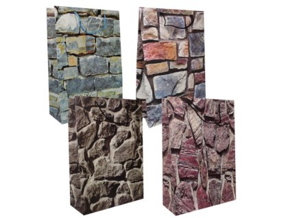 DARČEKOVÁ TAŠKA "TEHLA" 44 x 31 x 12 cm balenie=48ks *0038