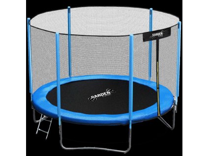 TRAMPOLÍNA 8FT 252 CM S REBRÍKOM A OCHRANNOU SIEŤOU *9863