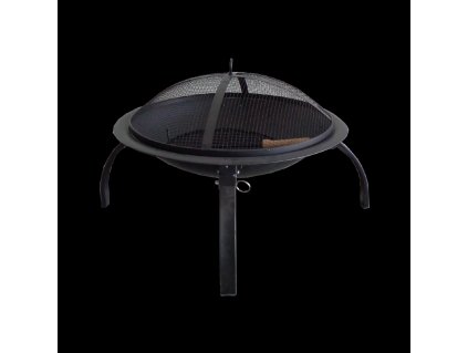 ZÁHRADNÉ OHNISKO S POKRIEVKOU A POKRÍVADLOM 56 x 56 x 39,5 CM *5344