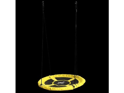 HOJDACKA - BOCIANSKE HNIEZDO - PRIEM. 100CM - ŽLTÁ *3293