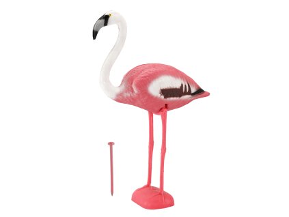 ZAHRADNÁ DEKORÁCIA - PLAMENIAK NA PODSTAVCI 60 x 22 x 93 cm *9219