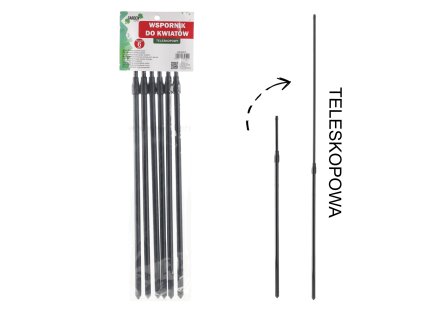 SADA 6 TELESKOPICKÝCH OPIEROK NA KVETY *6515