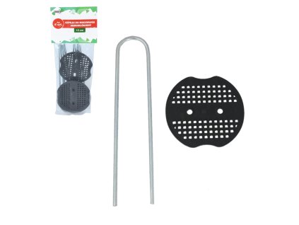 SADA 6 KLINCOV 15 CM NA UPEVNENIE NETKANEJ TEXTÍLIE *6577