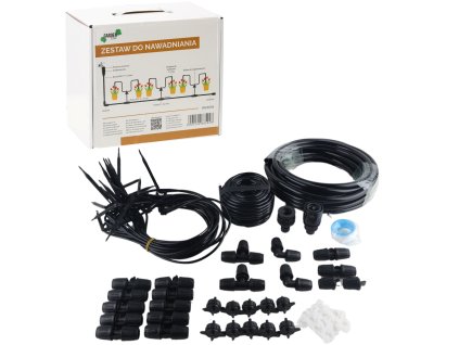 SÚPRAVA NA KVAPÔČKOVÚ ZÁVLAHU S 10 KS KVAPKAČOV *5058