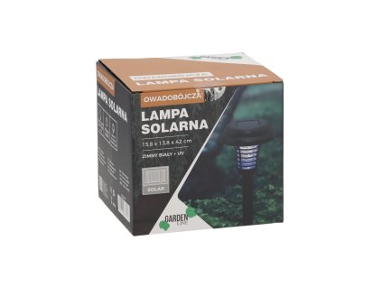SOLÁRNA LAMPA NA HMYZ 13,8 x 13,8 x 42 CM *6117