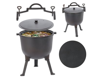 LIATINOVÝ POĽOVNÍCKY KOTOL 11L 30,5 X 22 CM *3727