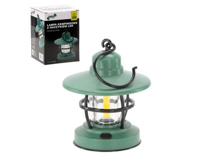 KEMPOVÁ LAMPA S HÁČIKOM LED 11 x 11 x 12,8 CM *7695