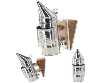 VČELÁRSKY VYFUKOVAČ Z NEHRDZAVEJÚCEJ OCELE *7675