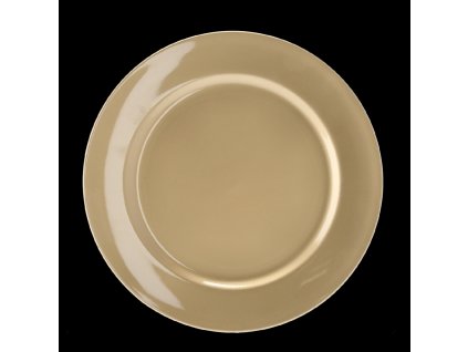 OKRÚHLY PODTANIER 33 x 33 x 2 CM ZLATÝ bal=6 ks *8519