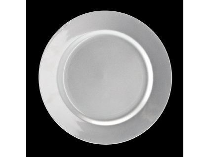 OKRÚHLY PODTANIER 33 x 33 x 2 CM STRIEBORNÝ bal=6 ks *8526