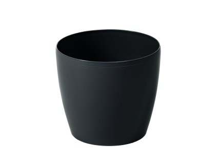 OKRÚHLEK-KVETINÁČ MAGNÓLIA 210 MM ČIERNY*42043