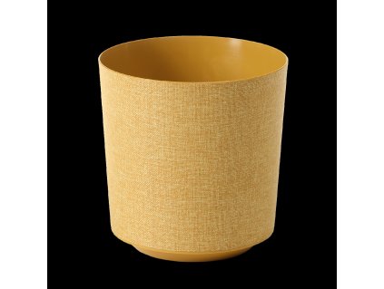 KVETINÁČ GAMA 300 MM TEXTIL-B/HORČICOVÝ+T/K66*10134