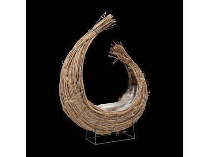 PRÚTENÝ KRYT POLMESIAC 45 X 12 X 45 CM STOJACI *9155